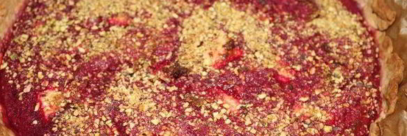 тарт со свеклой и брынзой