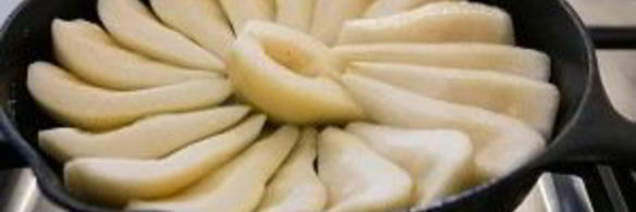 тарт татен с грушами