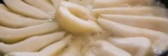 тарт татен с грушами