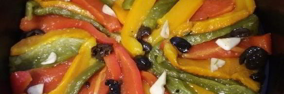 тарт татен с перцами