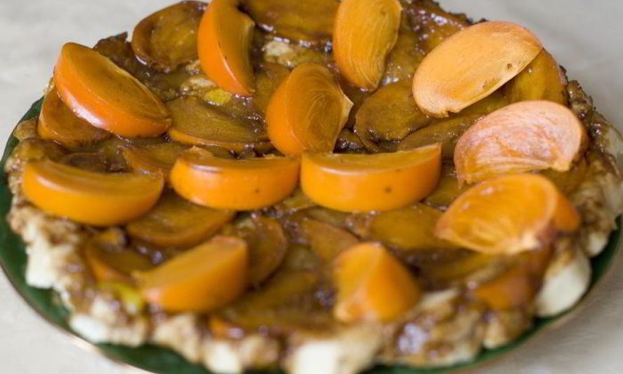 Рецепт тарта татэн с хурмой