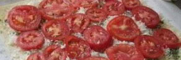 тарт три сыра с помидорами