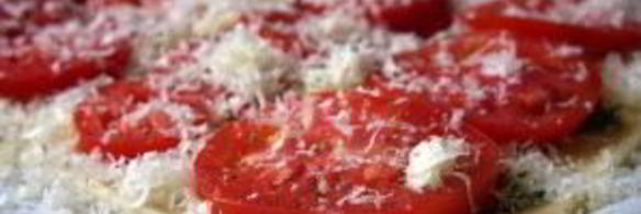 тарт три сыра с помидорами