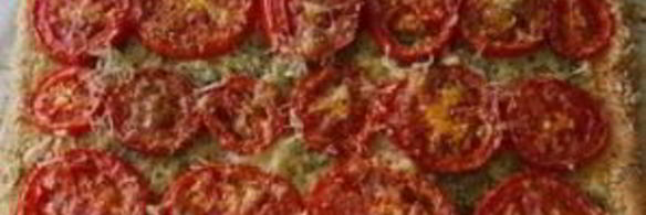 тарт три сыра с помидорами