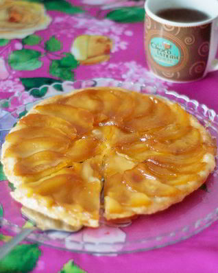 Тонкий тарт татен