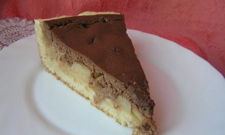 Рецепт творожно-шоколадного тарт с дыней