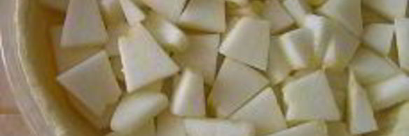 творожно-шоколадный тарт с дыней