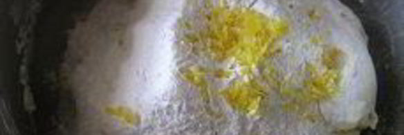 творожно-шоколадный тарт с дыней