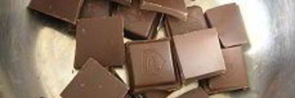 творожно-шоколадный тарт с дыней