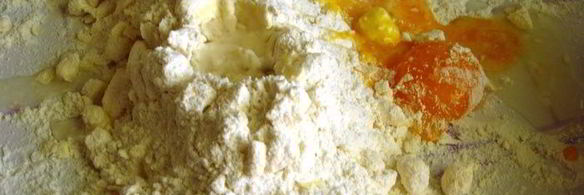 воздушный тарт с яблоками