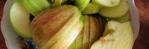 воздушный тарт с яблоками