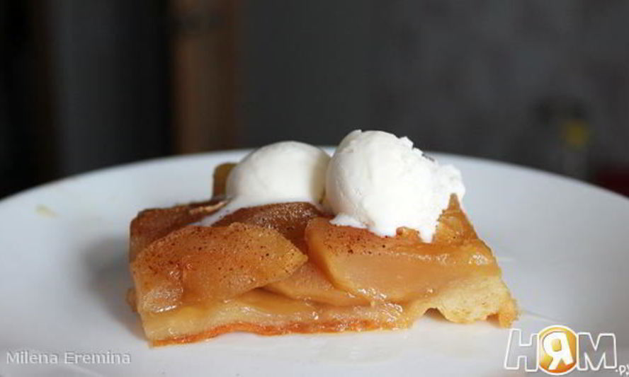 Рецепт яблочно-грушевого тарт