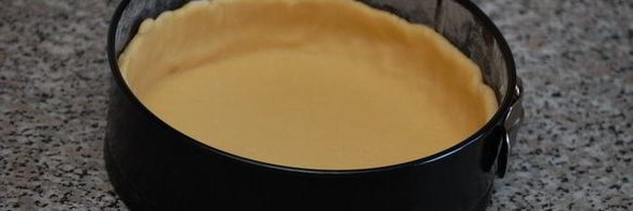 яблочный тарт с творожным кремом