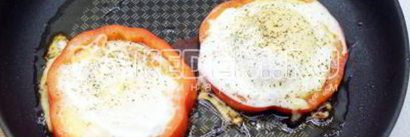 глазунья в перце