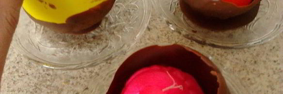 глазунья в шоколаде