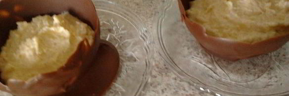 глазунья в шоколаде