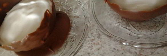 глазунья в шоколаде