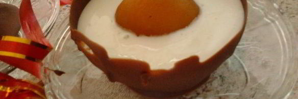 глазунья в шоколаде