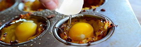 оригинальная яичница