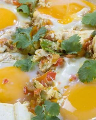 Шакшука с брынзой