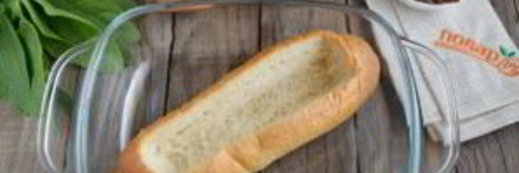 сказочная булка с яичницей внутри