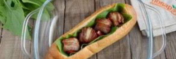 сказочная булка с яичницей внутри