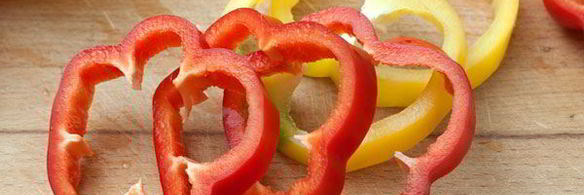 яичница глазунья в перце