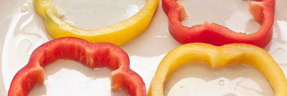 яичница глазунья в перце