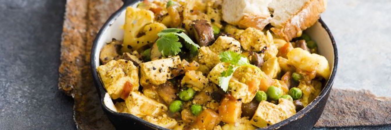 Яичница из тофу