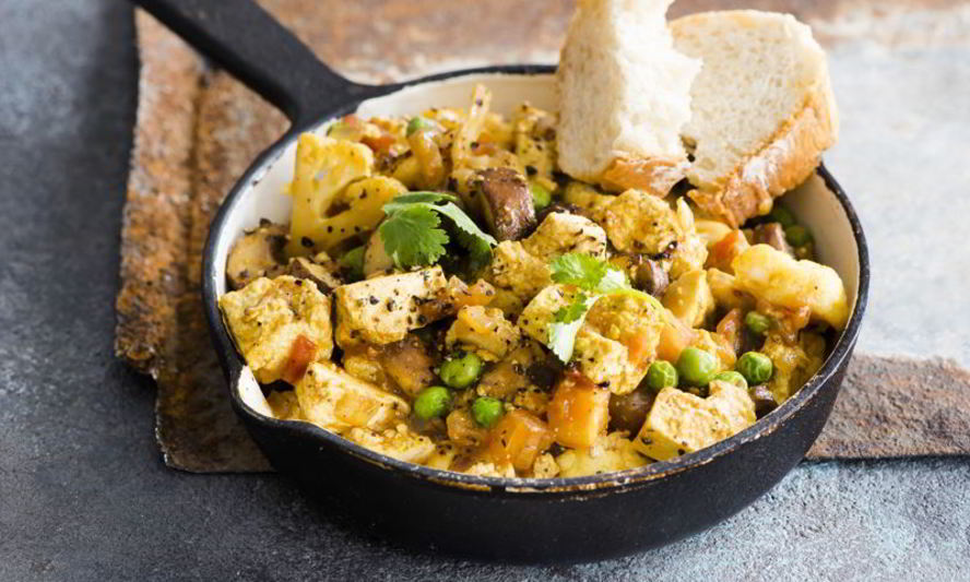 Рецепт яичницы из тофу