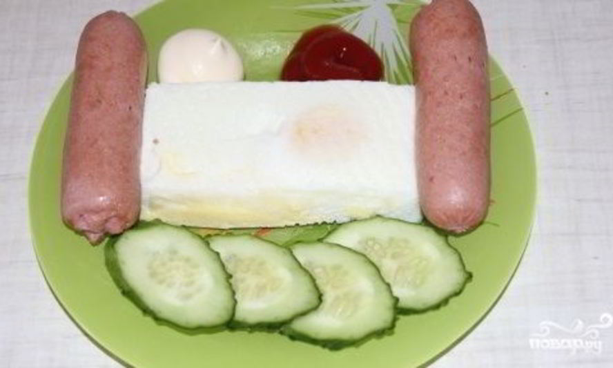 Рецепт яичницы на пару в мультиварке