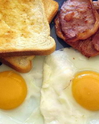 Яичница по-английски