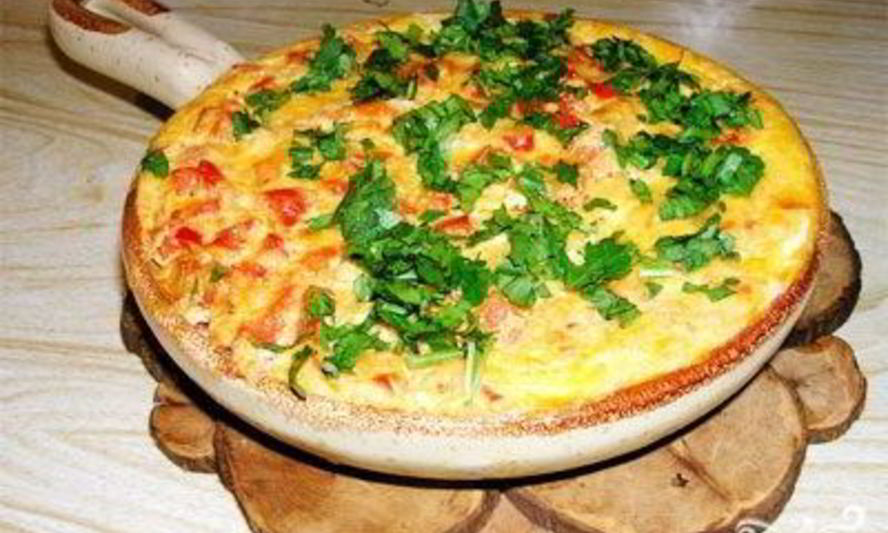 Рецепт яичницы по-болгарски