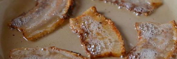 яичница с беконом