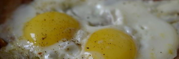 яичница с беконом