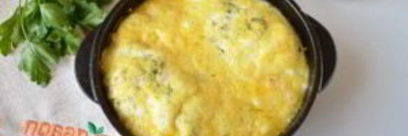 яичница с кабачками и помидорами