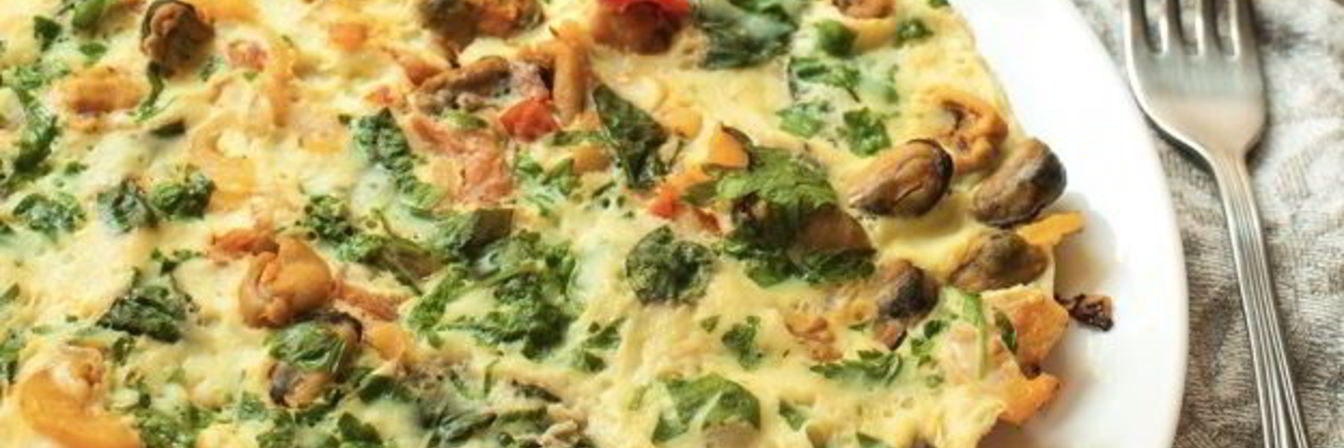 Яичница с мидиями