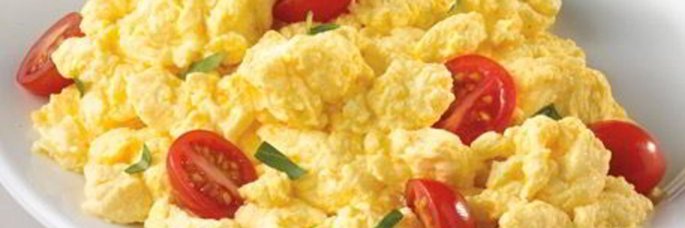 Яичница с молоком