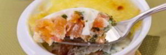 яичница с помидорами и моцареллой