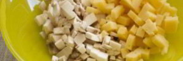 яичница в булочке