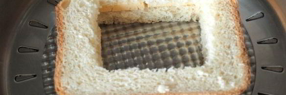 яичница в бутерброде