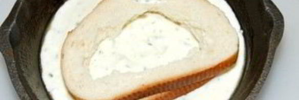 яичница в хлебе в духовке