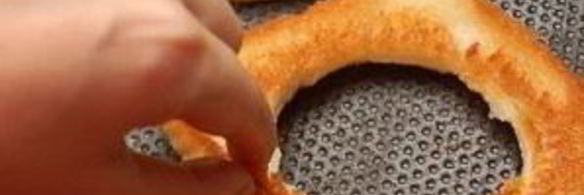 яичница в хлебе