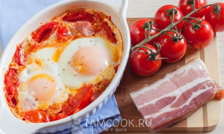 Рецепт яичницы в микроволновке