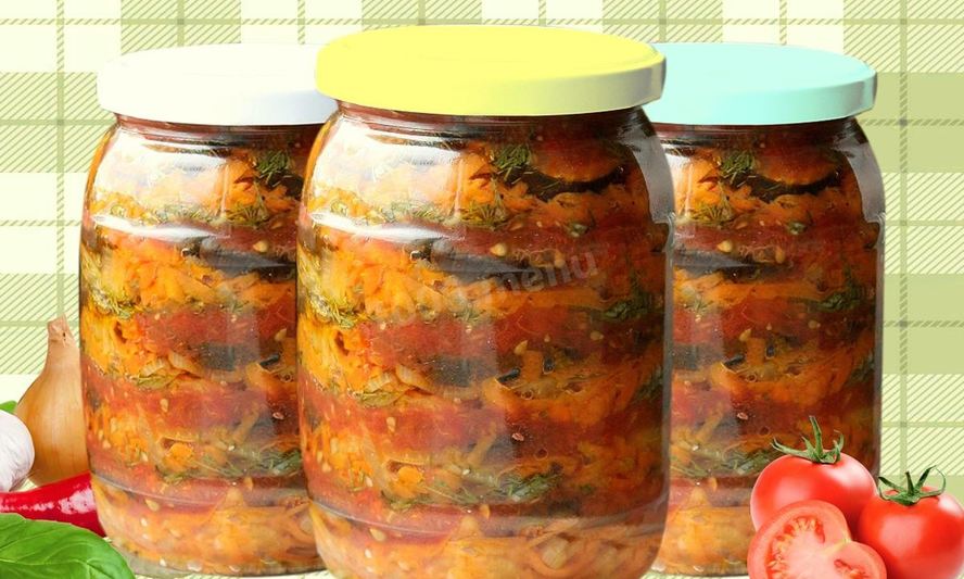 Рецепт языка из баклажанов по-корейски