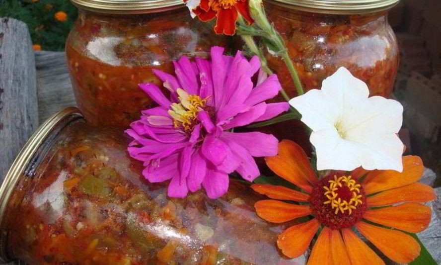 Рецепт закуски из баклажанов на зиму