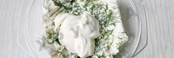 закуска из фаршированных крабовых палочек