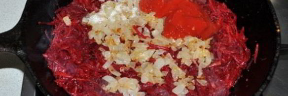 закуска из свеклы с морковью