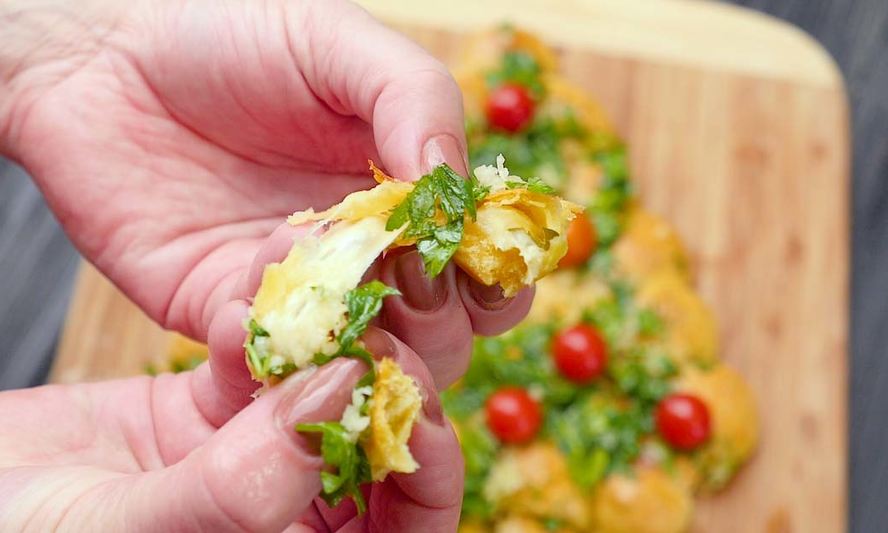 Рецепт закуски иза сырных шарикова