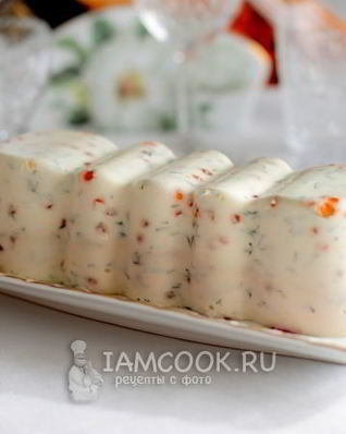 Закуска праздничная с красной икрой